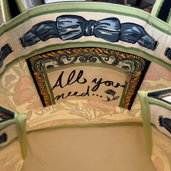 NWOT! Brighton Love is in the Air Tote 16" x 15" x 6" - Picture 6 of 7